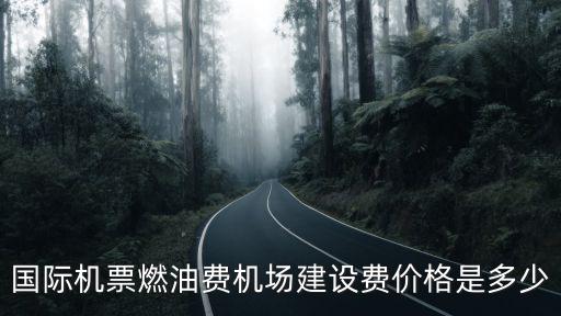 機票燃油費，現在機票還有機建和燃油費嗎