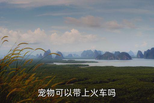 寵物可以上火車嗎，寵物可以帶上火車嗎