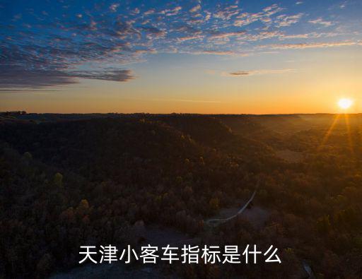 天津小客車指標是什么