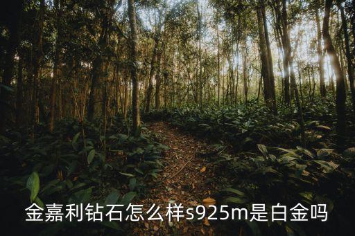 金嘉利，金嘉利 鉆石 這個牌子的怎么樣