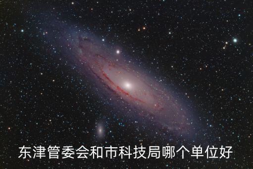 東津管委會和市科技局哪個單位好