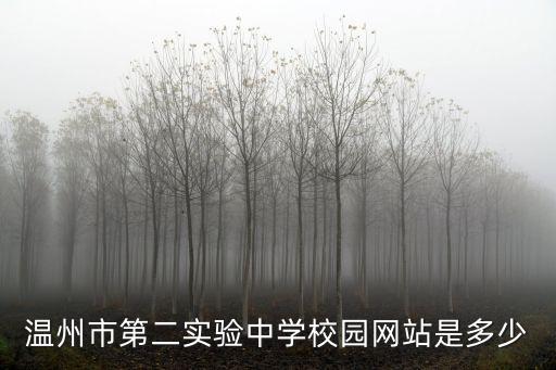 溫州第二實驗中學，溫州市第二實驗中學校園網站是多少