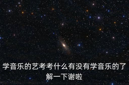 學(xué)音樂的藝考考什么有沒有學(xué)音樂的了解一下謝啦