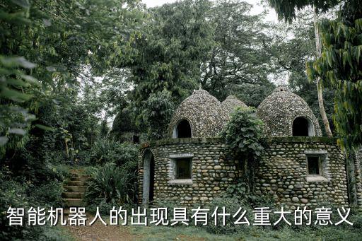 智能機器人的出現(xiàn)具有什么重大的意義