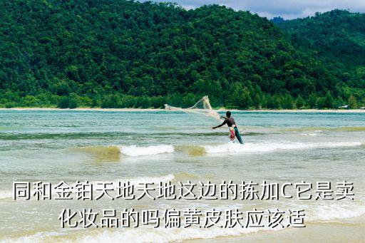 同和金鉑天地天地這邊的揀加C它是賣化妝品的嗎偏黃皮膚應該適