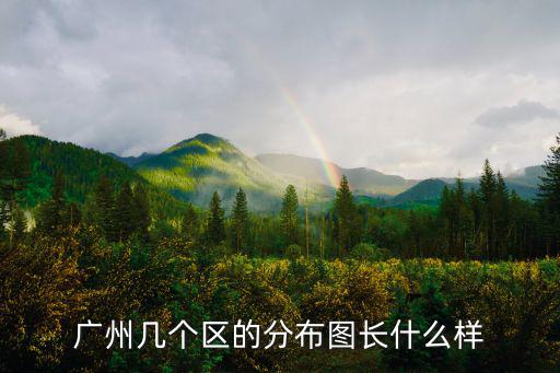 廣州幾個區(qū)的分布圖長什么樣