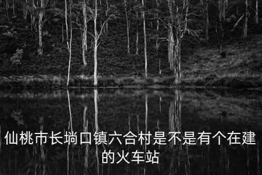 仙桃市長埫口鎮六合村是不是有個在建的火車站