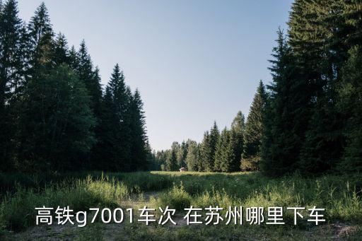 g7001，G7001次始發(fā)站哪個站