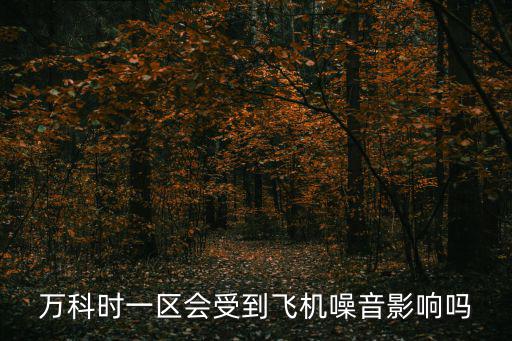 萬科時一區會受到飛機噪音影響嗎