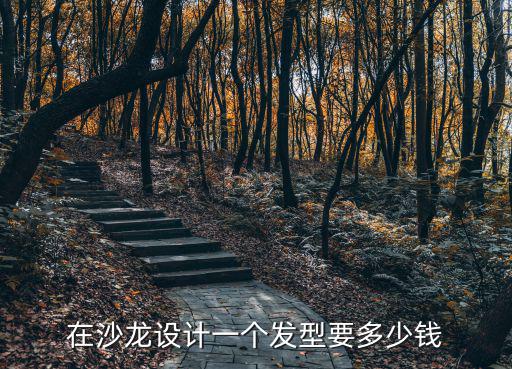 在沙龍設計一個發型要多少錢