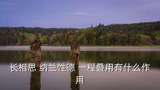 長(zhǎng)相思 納蘭性德 一程疊用有什么作用