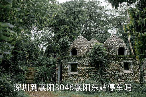 深圳到襄陽3046襄陽東站停車嗎