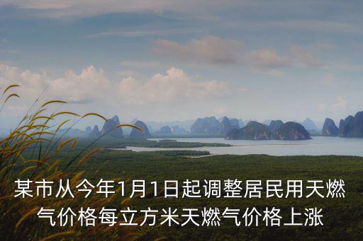 居民天然氣價格，上海居民小區天然氣使用是怎樣計算費用的
