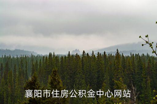 襄陽市住房公積金中心網站