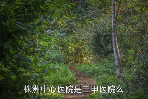 株洲市中心醫院，株洲中心醫院體檢中心怎么樣