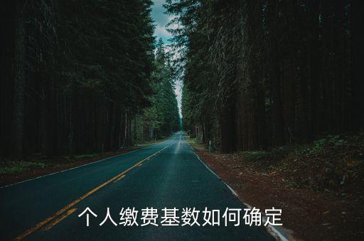 個(gè)人繳費(fèi)基數(shù)如何確定