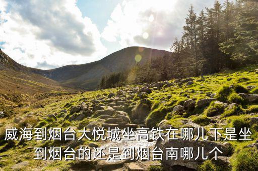 威海到煙臺大悅城坐高鐵在哪兒下是坐到煙臺的還是到煙臺南哪兒個