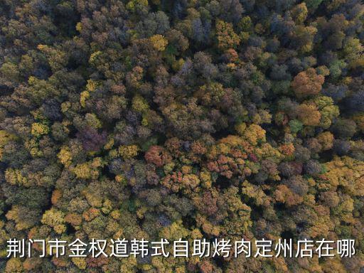韓式自助烤肉，荊門市金權(quán)道韓式自助烤肉定州店在哪