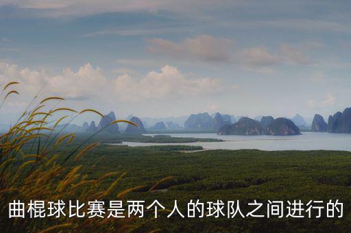 曲棍球比賽是兩個人的球隊之間進行的