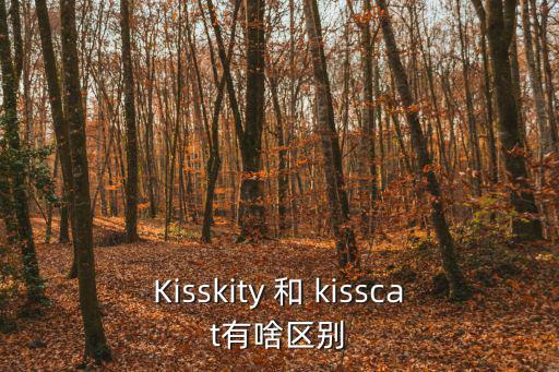 Kisskity 和 kisscat有啥區別