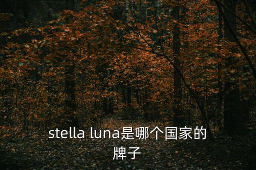 stella luna是哪個(gè)國(guó)家的牌子