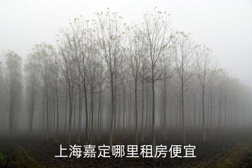 上海嘉定哪里租房便宜