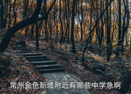 金色新城，常州金色新城附近有哪些中學(xué)急啊