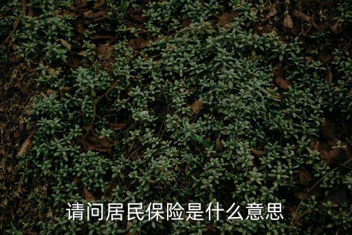 居民保險，居民醫療保險怎么辦理