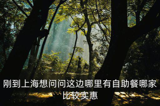 剛到上海想問問這邊哪里有自助餐哪家比較實惠