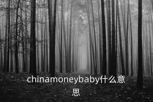 chinamoneybaby什么意思
