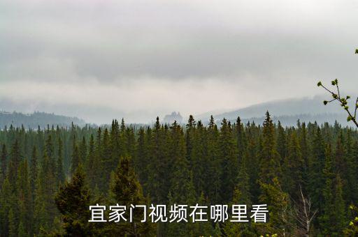 宜家門視頻在哪里看