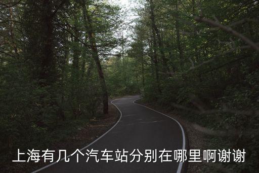 上海有幾個汽車站分別在哪里啊謝謝