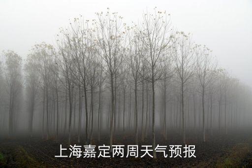 上海嘉定兩周天氣預報
