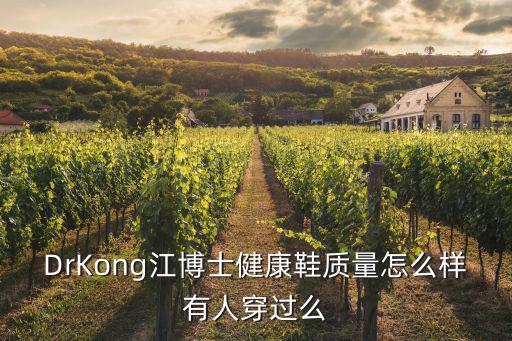 drkong，DrKong江博士這個牌子是哪里的主要是做什么的