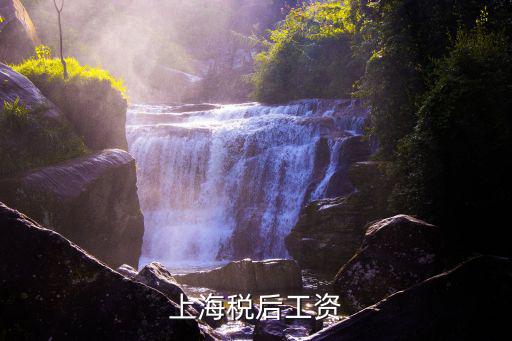 上海稅后工資，上海稅后工資