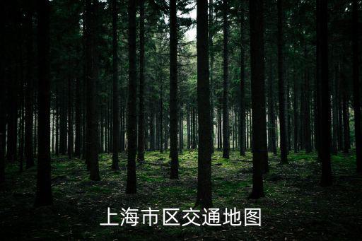 上海市區交通地圖