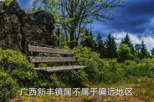 廣西新豐鎮屬不屬于偏遠地區