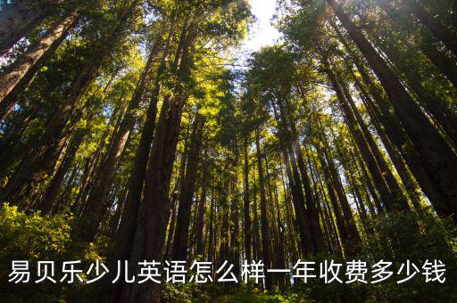 易貝樂(lè)，易貝樂(lè)少兒英語(yǔ)怎么樣一年收費(fèi)多少錢(qián)