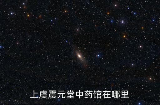 上虞震元堂中藥館在哪里