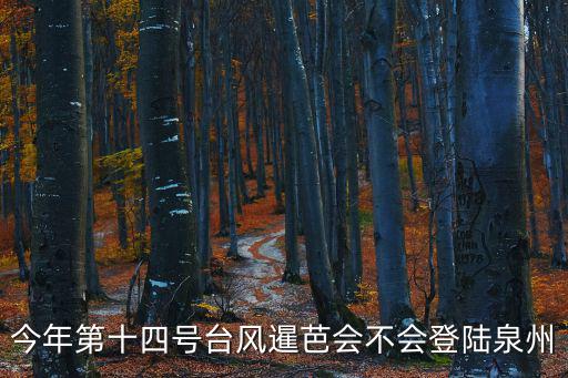 臺風暹芭的威力有多大，今年第十四號臺風暹芭會不會登陸泉州