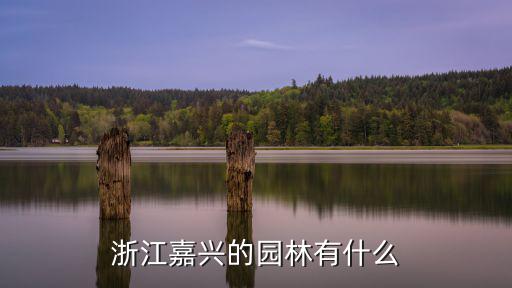 浙江嘉興的園林有什么