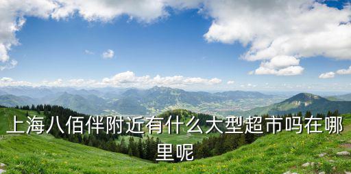 八佰伴購(gòu)物商場(chǎng)，上海八佰伴附近有什么大型超市嗎在哪里呢