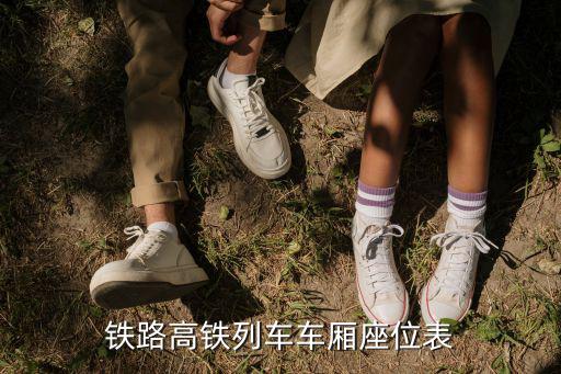 高鐵座位表，高鐵座位號怎么分的