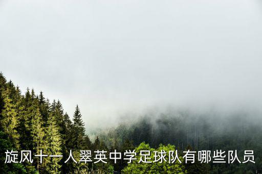 旋風(fēng)十一人翠英中學(xué)足球隊有哪些隊員