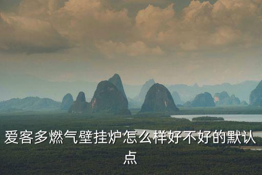 愛客多燃氣壁掛爐怎么樣好不好的默認點