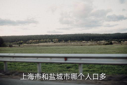 上海市和鹽城市哪個人口多