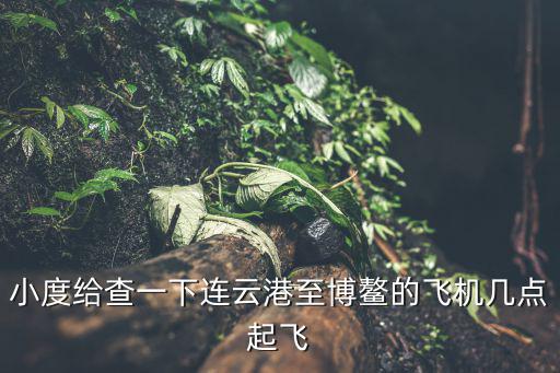 連云港航班查詢，連云港到全國各地的飛機有哪些