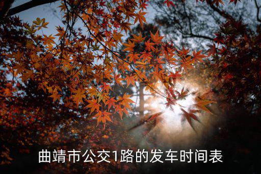 曲靖市公交1路的發(fā)車時(shí)間表