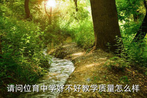 請問位育中學(xué)好不好教學(xué)質(zhì)量怎么樣