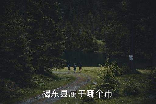 揭東區，揭東是哪個市的